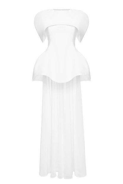 Celeste Capelet Overlay Two-Piece Set