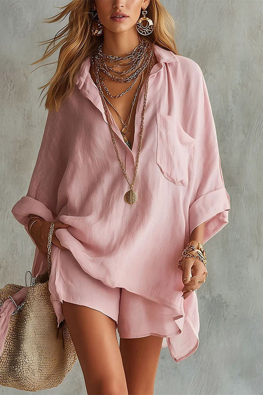 Amalfi Breeze Linen 2-Piece Set