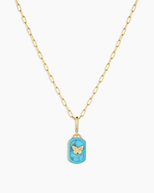 Power Gemstone Parker Charm Necklace Healing