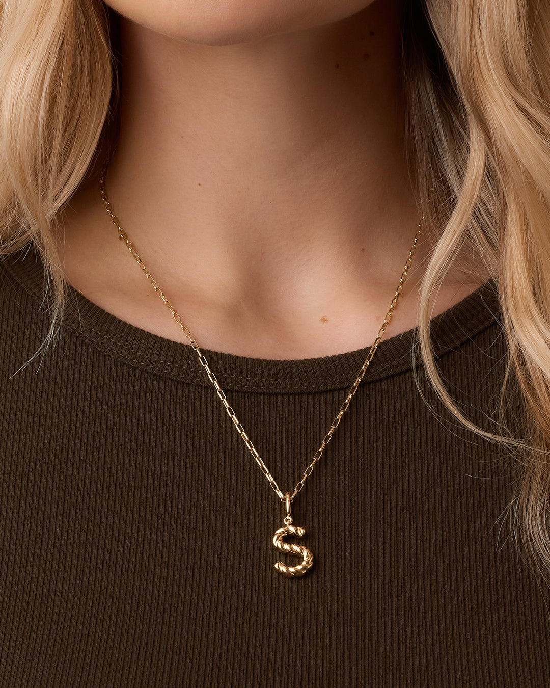Crew Alphabet Statement Charm