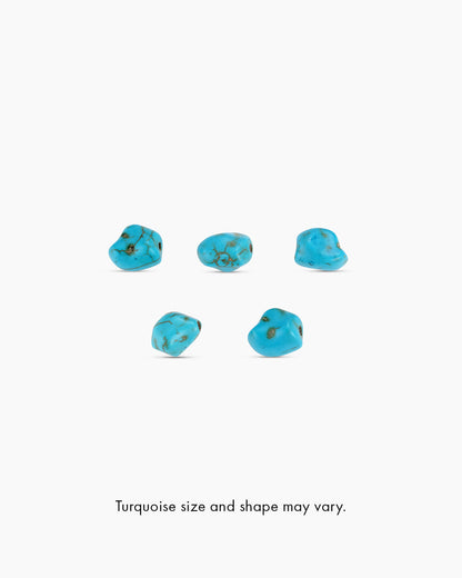 Turquoise Cove Hoops