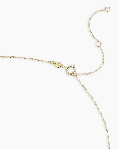 14K Diamond Ace Charm Necklace