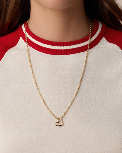 Delicate Heart Carabiner Charm