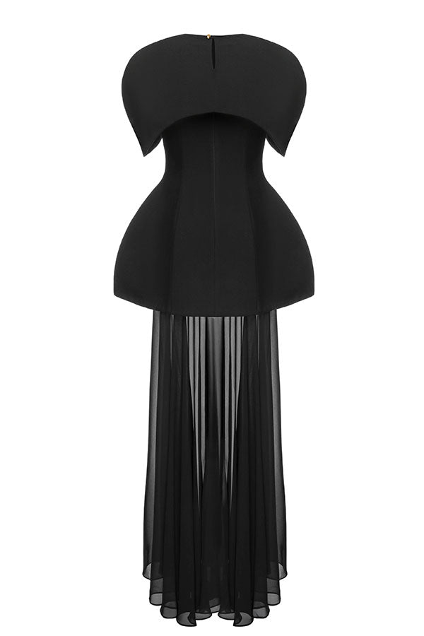 Celeste Capelet Overlay Two-Piece Set