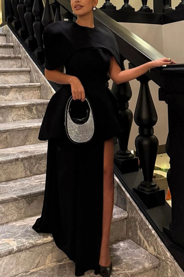 Celeste Capelet Overlay Two-Piece Set