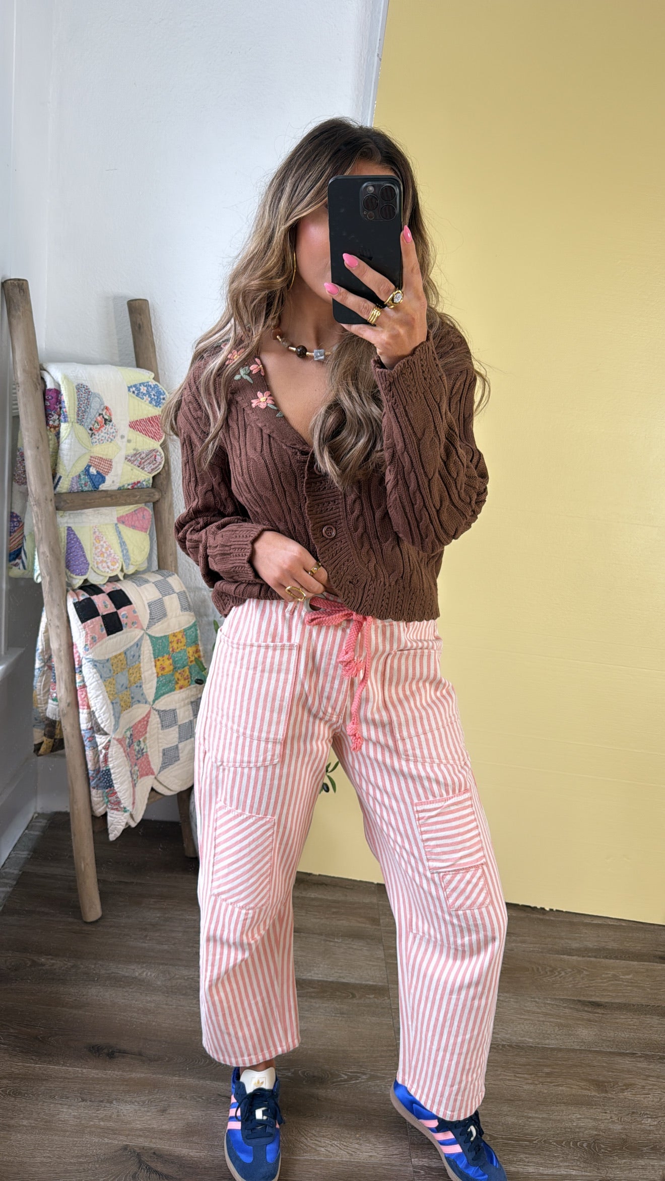 Early Meadows Knit Cardigan, Mocha