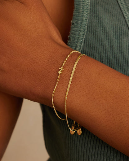 Wilder Mini Alphabet Bracelet