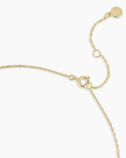 14K Elle Diamond Row Necklace