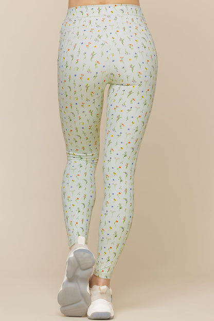 Cargo Legging with Pockets - Meadow
