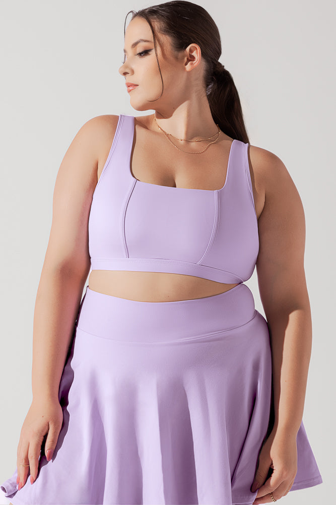Corset Bra - Digital Lavender