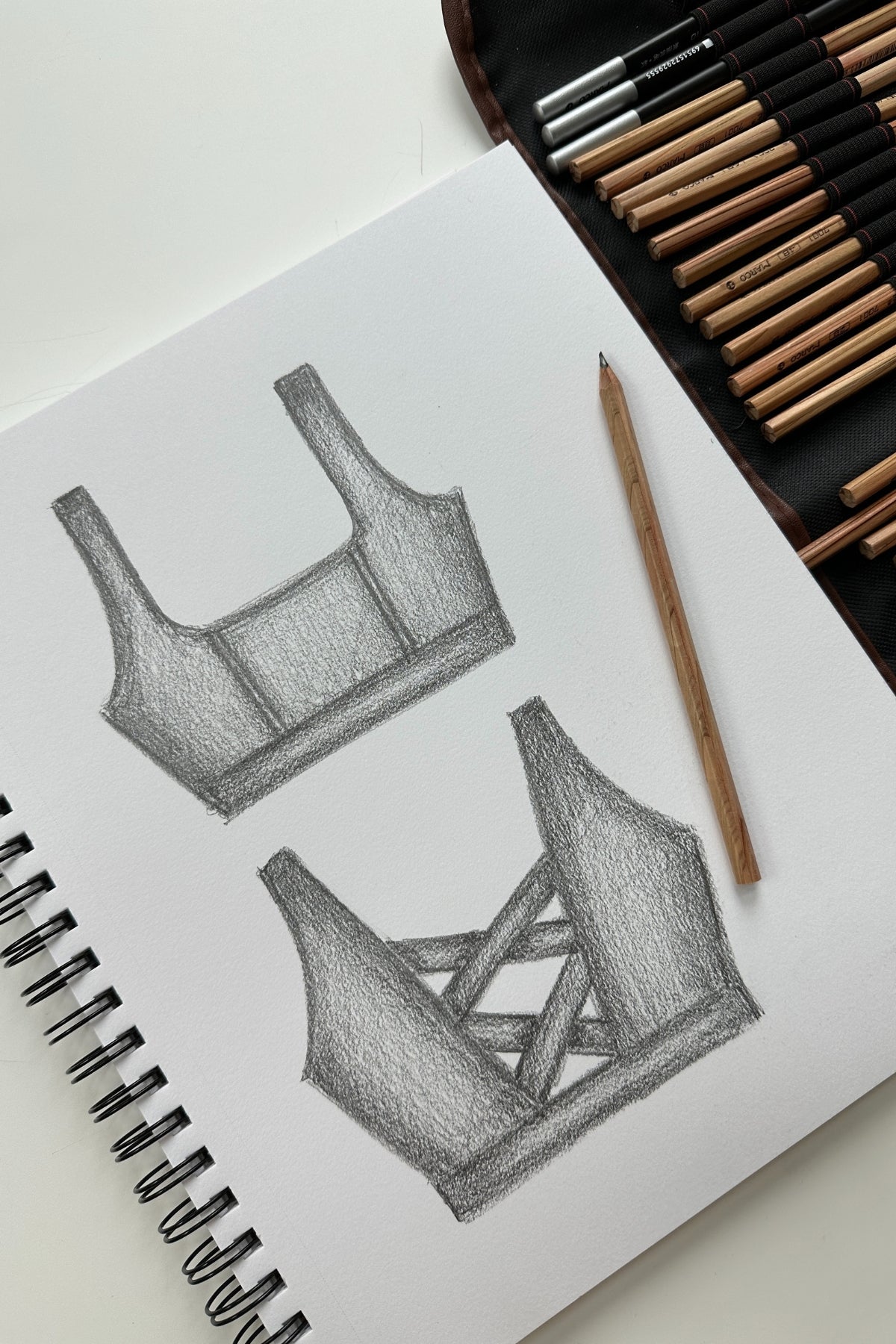 Corset Bra - Slate
