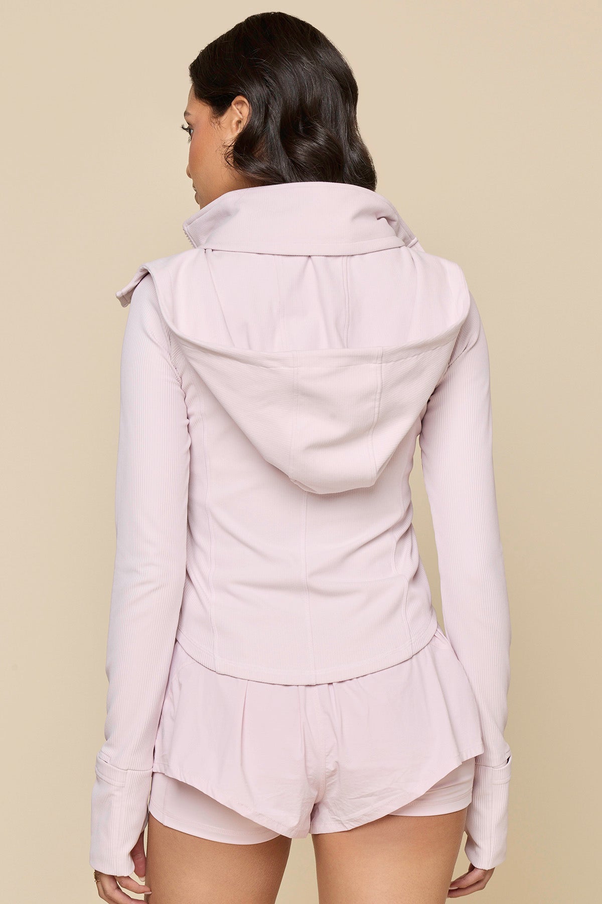 Corset Zip Jacket - Orchid Ice