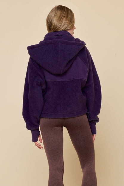 Find Your Inner Fleece - Cool Grape