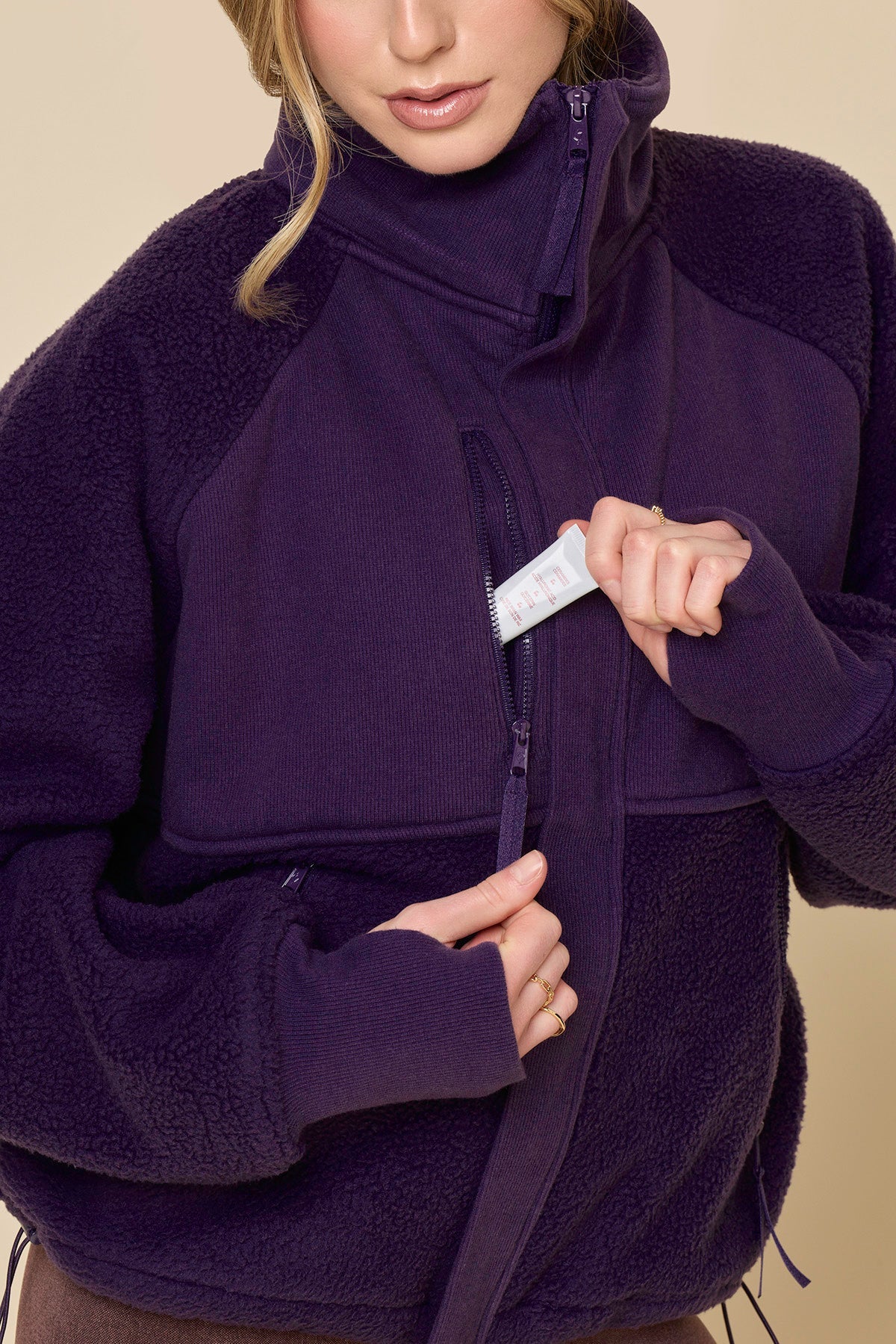 Find Your Inner Fleece - Cool Grape