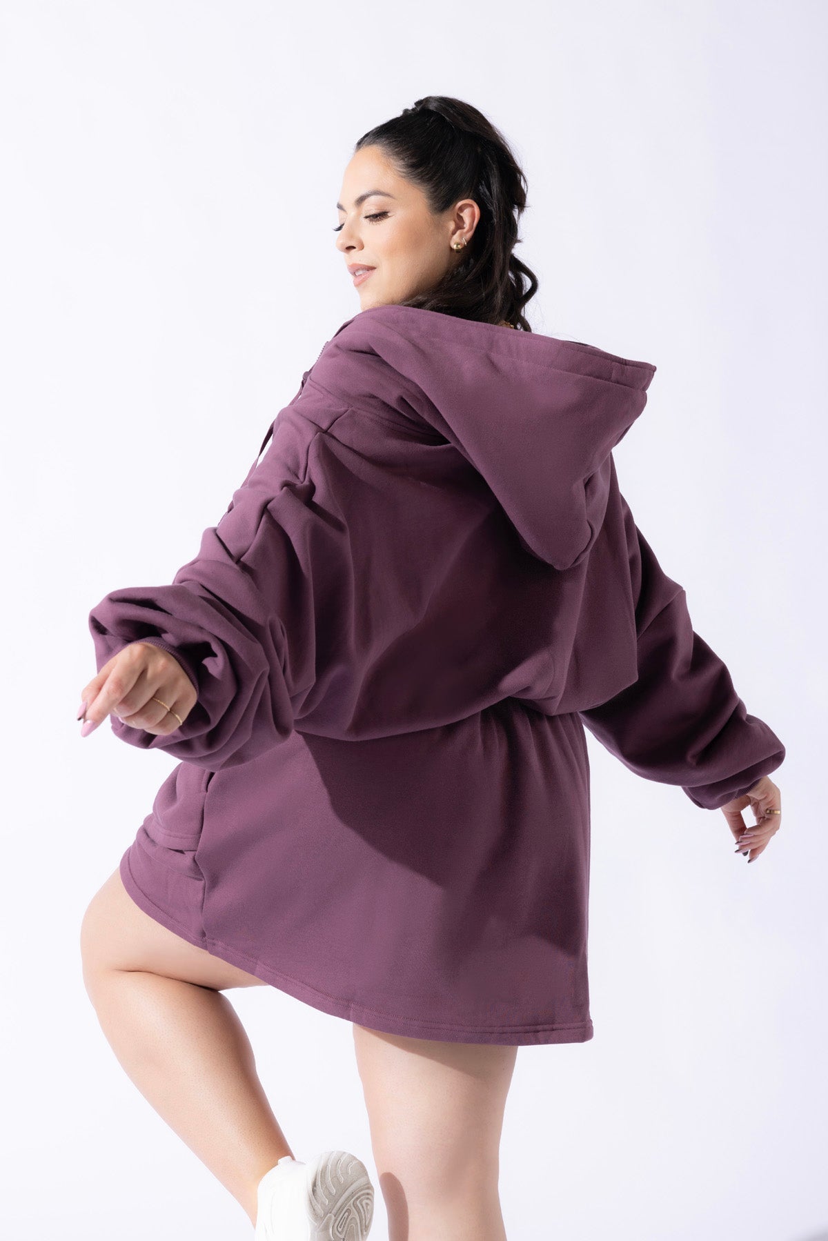 Game Day Dress - Deep Plum