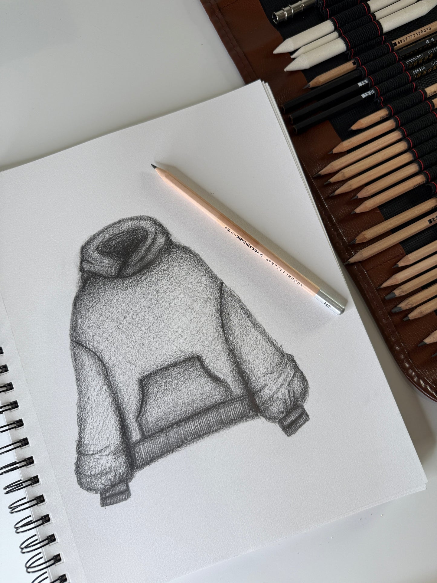 Boxy Boyfriend Hoodie - Vintage Black