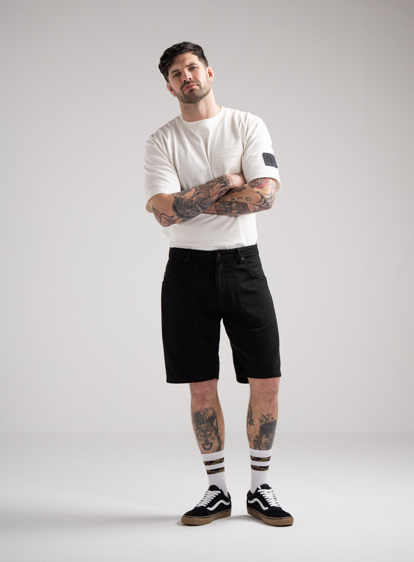 DISSIDENT CANVAS SHORTS