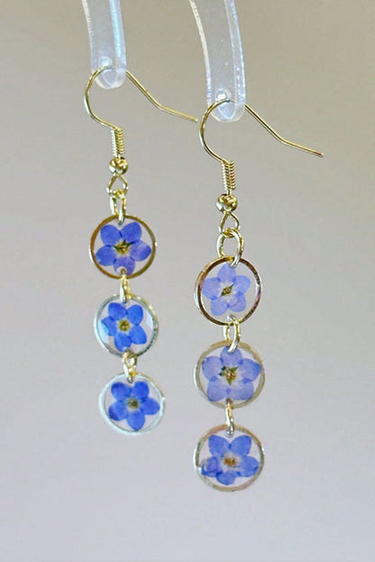 Clear Crystal Dewdrop Earrings