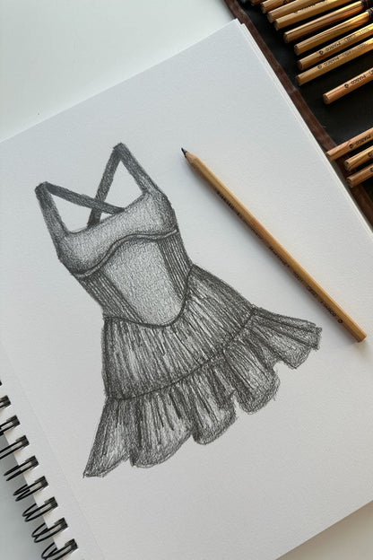 Corset Pirouette Dress - Lilac